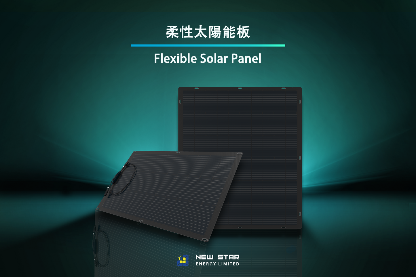 Flexible solar panels