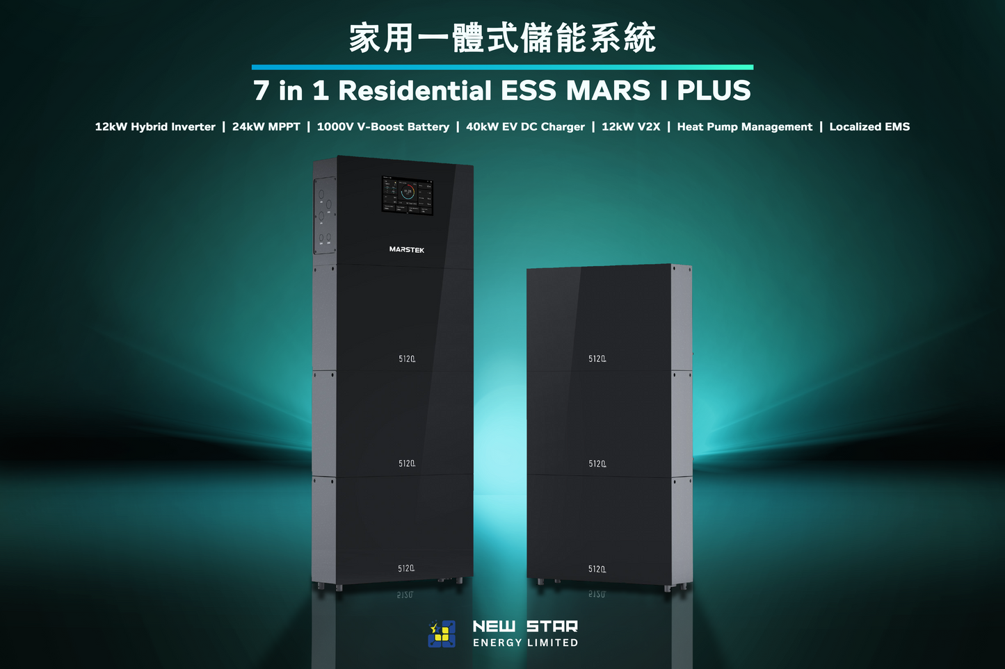 家用式儲能一體機 MARS I PLUS